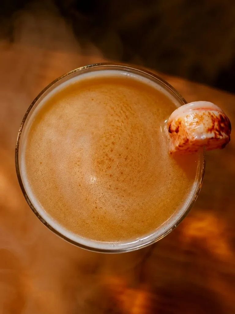 Porn Star Martini vu de dessus au bar BRASA