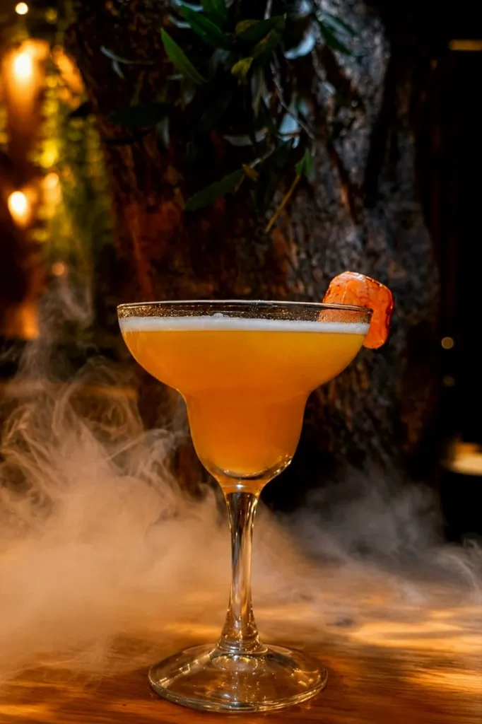 Cocktail Porn Star Martini servi au bar BRASA